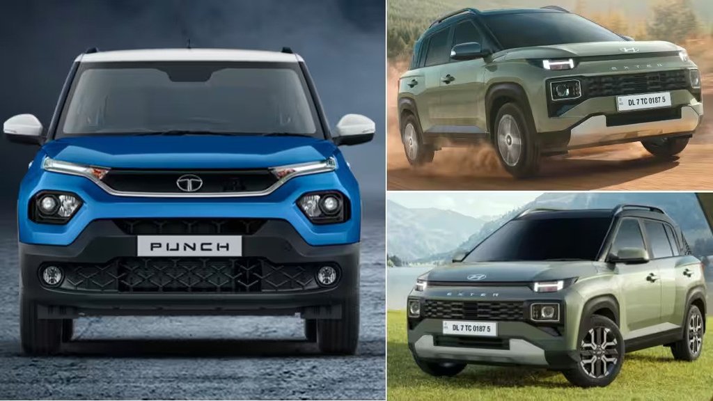 Tata Punch iCNG vs Hyundai Exter CNG । Tata Punch iCNG । Hyundai Exter CNG
