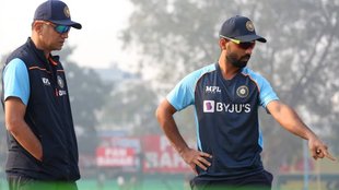 Ajinkya Rahane and Dravid