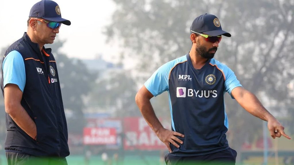 Ajinkya Rahane and Dravid