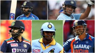 Sachin Tendulkar | Virat Kohli | Rohit Sharma | Sourav Ganguly | Rahul Dravid |