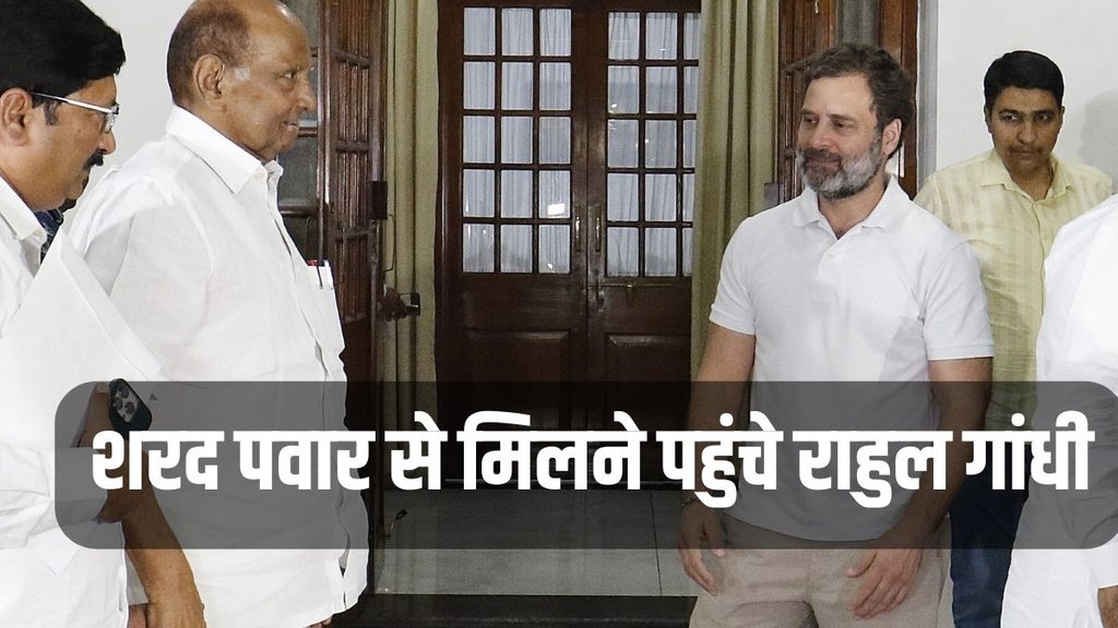 Rahul Gandhi, Sharad Pawar, NCP