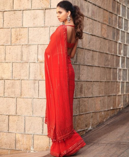 suhana khan saree
