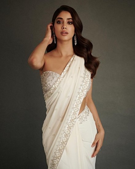Jahnavi Kapoor Saree Look