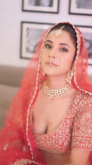 Shehnaaz Gill Bridal Look