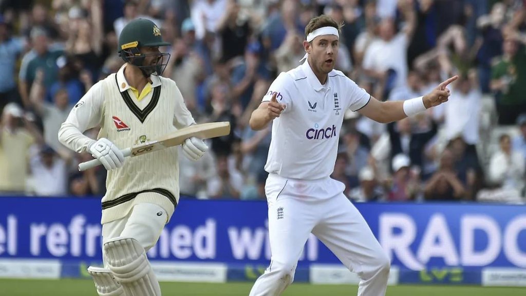 Stuart Broad Ashes ENG vs AUS