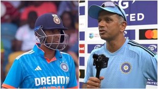Suryakumar Yadav and Rahul Dravid