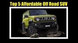 Top 5 Affordable Off Road SUV: Maruti Jimny से लेकर Mahindra Thar तक, यहां जानें टॉप 5 बजट फ्रेंडली ऑफ रोड एसयूवी की डिटेल