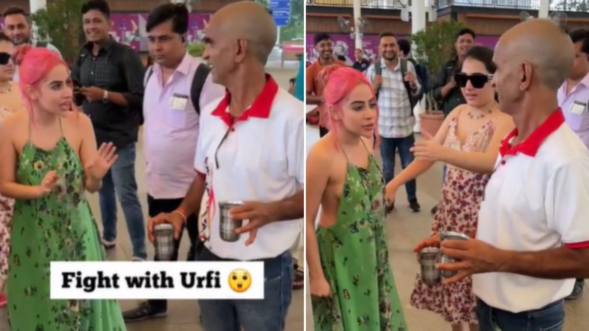Urfi Javed Fight With a Man
