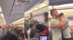 Video: विमान में शख्स की हो गई बहस, जबरदस्ती दरवाजा खोलने की करने लगा जिद्द, पूरे जहाज में मची खलबली