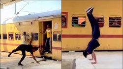ट्रेन के सामने स्टंट करने वाले शख्स को RPF ने कर लिया गिरफ्तार, वायरल हुआ ट्वीट