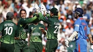 World Cup| Sachin Tendulkar | Saeed Ajmal| IND vs PAK