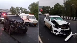 Ahmedabad Accident | Gujarat Road Accident | Ahmedabad Iskcon Flyover Accident