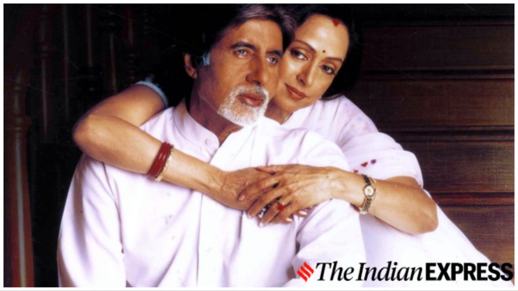 Amitabh Bachchan and Hema Malini| Baghban