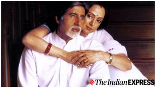 Amitabh Bachchan and Hema Malini| Baghban