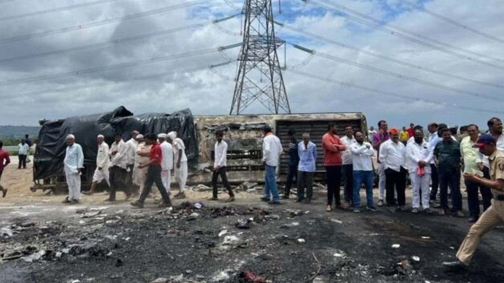 buldhana accident| maharashtra accident