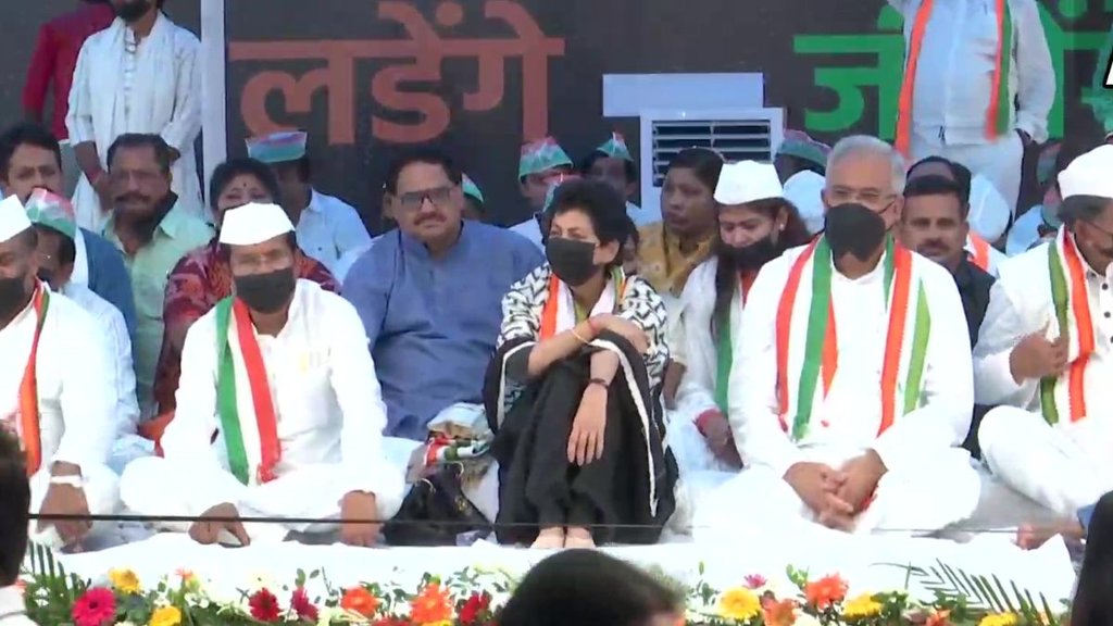 congress protest| rahul gandhi| maun satyagrah