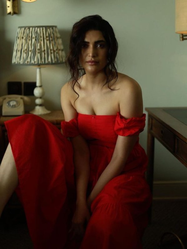 Karishma Tanna Red Dress (8)