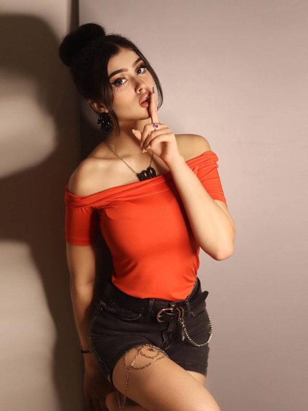 RIVA ARORA IN SHORTS AND TOP