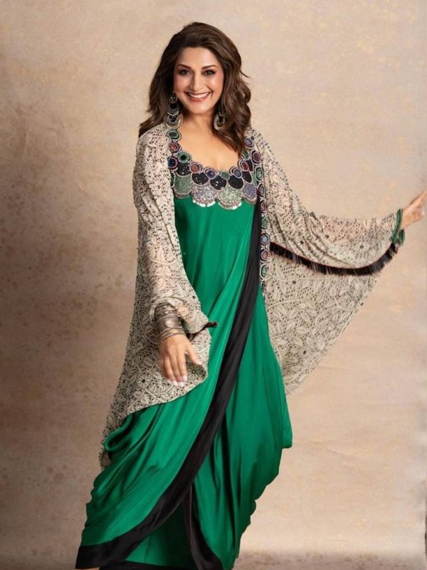 SONALI BENDRE - INDO WESTERN LOOK