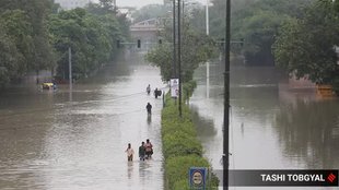delhi flood | waterlogging