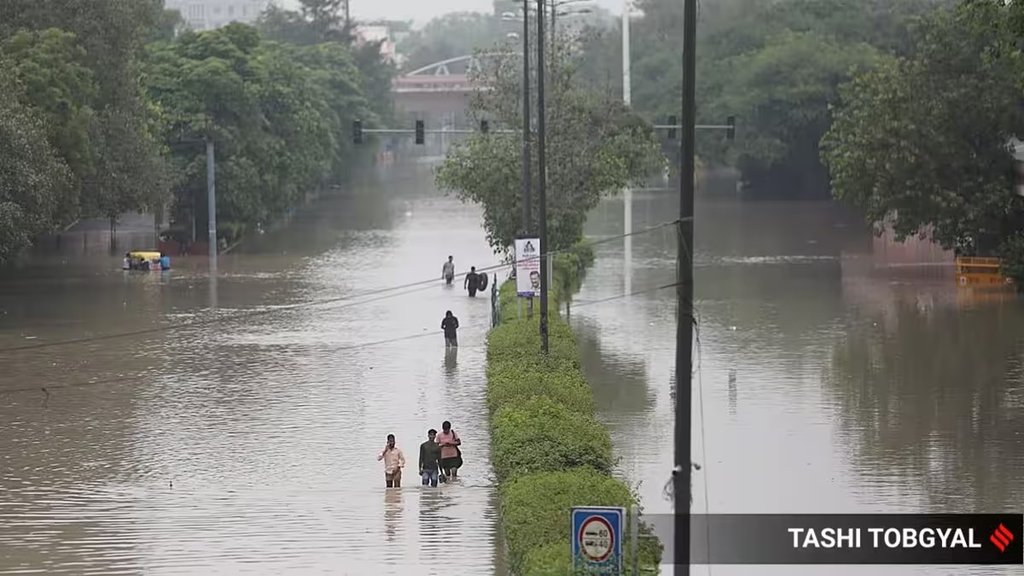 delhi flood | waterlogging