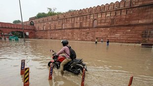 delhi flood| weather news| delhi rain