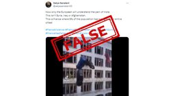 Fact Check: इमारत से गिरती कारों के वायरल वीडियो का फ्रांस में हुए दंगों से कोई संबंध नहीं है