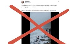 Fact check: लहरों में बहे परिवार का वीडियो मुंबई के बांद्रा का नहीं, वायरल दावा झूठा है