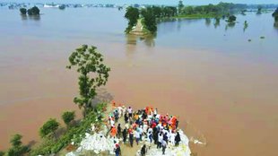 farmer in flood crisis