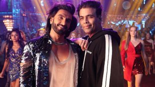 Karan Johar shared BTS pics from Rocky and Rani Kii Prem Kahani on Ranveer Singh birthday
