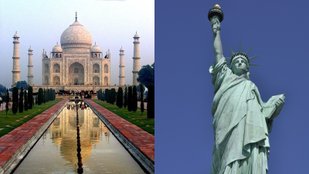famous monuments of the world built in many years