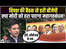विपक्ष की महाबैठक पर बोले Raghav Chadha, कहा- 'विपक्ष की बड़ी बैठक से डर गई है BJP'