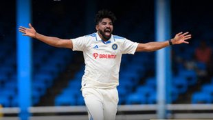 mohammad Siraj vs West Indies