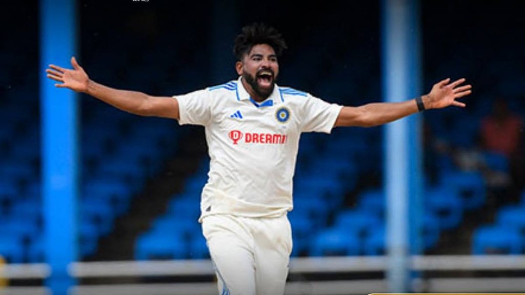 mohammad Siraj vs West Indies