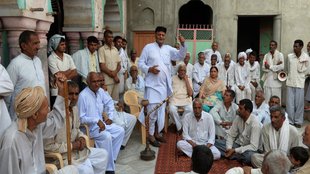 social meeting | village