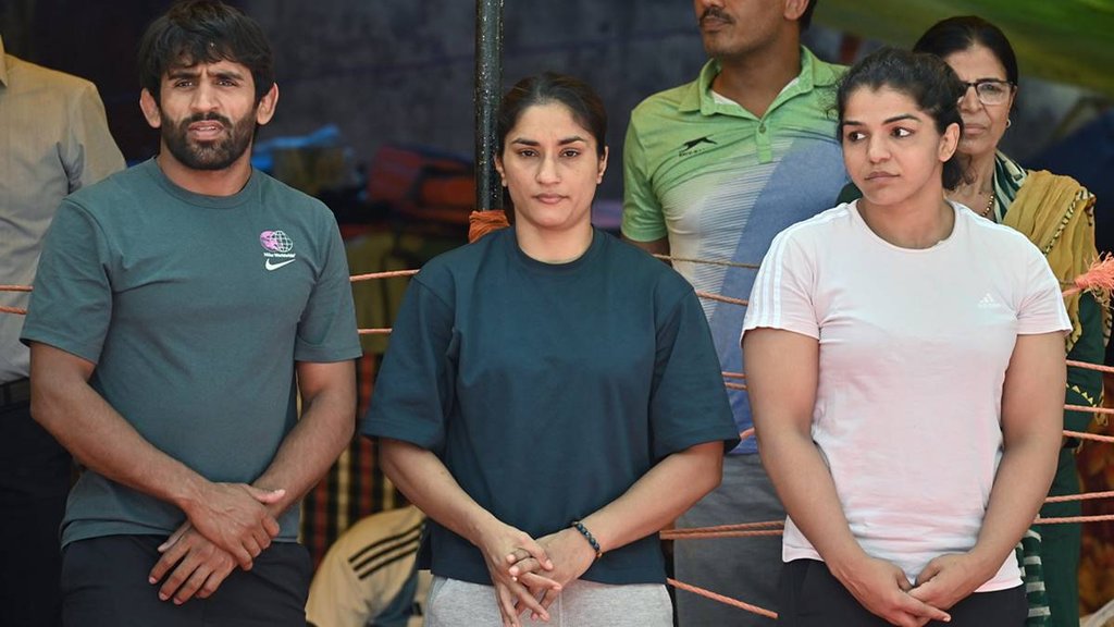 World Wrestling Championship | Wrestlers | Bajrang Punia | Sakshi Malik | Vinesh Phogat | Wrestlers protest |