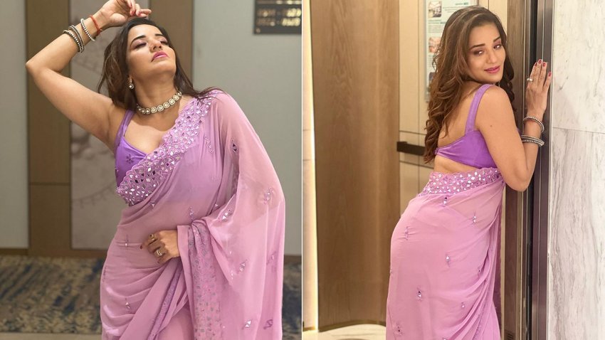 Monalisa Latest Photos In Saree