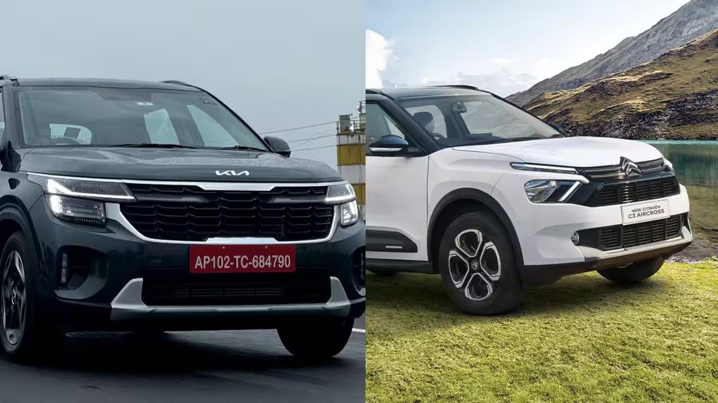Citroen C3 Aircross। Citroen C3 Aircross Vs Kia Seltos Compare । Kia Seltos