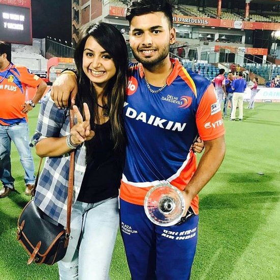 Rishabh pant Sister