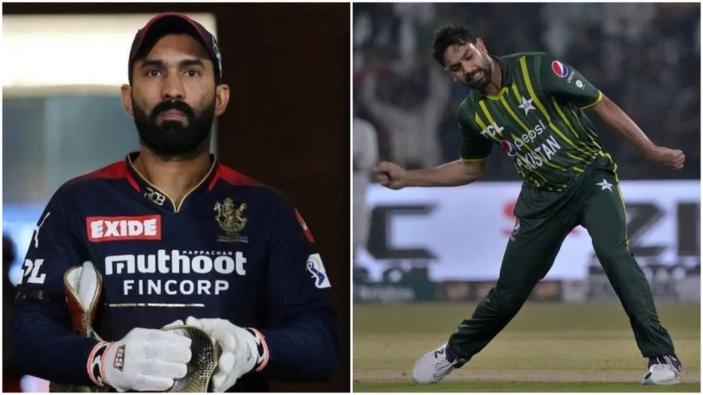 Dinesh Karthik lauds Pakistan Bowler Harish Rauf Dinesh Karthik lauds Pakistan Bowler Harish Rauf