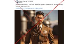 Fact Check: AI से बनाई गई है आमिर खान की वायरल तस्वीर, लाला अमरनाथ की बायोपिक से नहीं है कोई संबंध