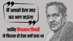 फिराक गोरखपुरी, वो शायर जिन्होंने पहले ही चुनाव में गोरखनाथ मंदिर के महंत से ले ली थी टक्कर