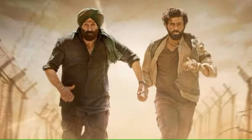 Sunny Deol and ujjwal Sharma
