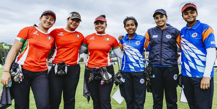 Aditi Swami | Parneet Kaur | Jyothi Surekha Vennam | India | Inida 1st Gold Medal | World Archery Championships |