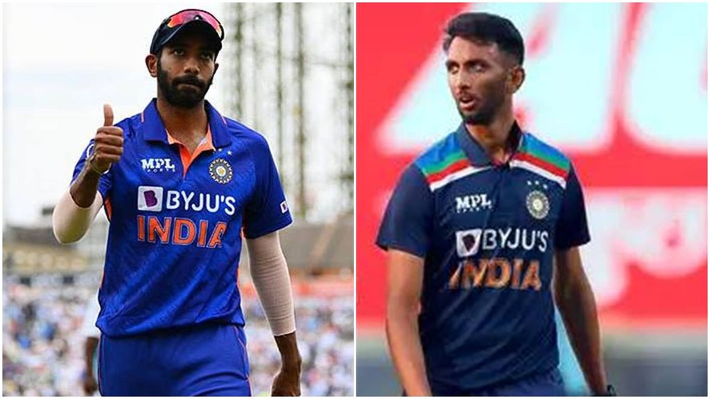 Jasprit Bumrah and Prasidh Krishna
