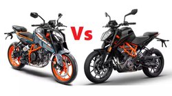 KTM 390 duke New vs Old: केटीएम 390 ड्यूक क्या है नए और पुराने मॉडल में अंतर, यहां जानें कंप्लीट डिटेल