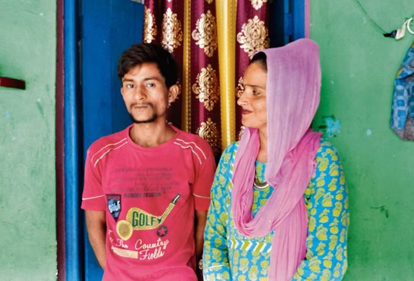 Seema Haider with Sachin