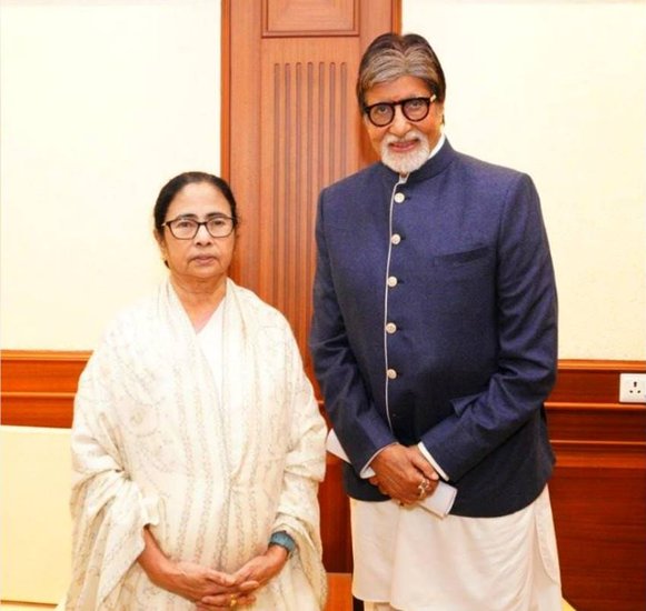 Mamata and Amitabh Bachchan