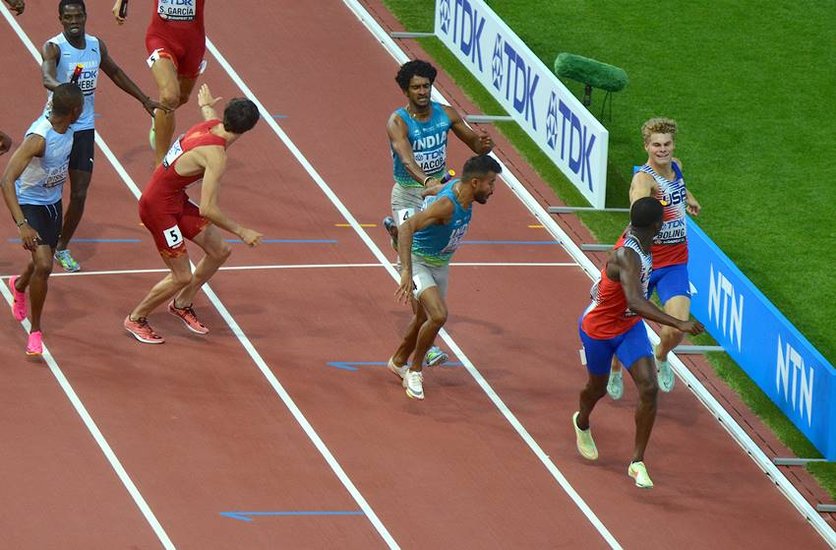 Muhammed Anas Yahiya | Amoj Jacob | Muhammed Ajmal | Rajesh Ramachandran | Asian record Breaks | World Athletics Championships final | World Athletics Championships Qualifying | Budapest |