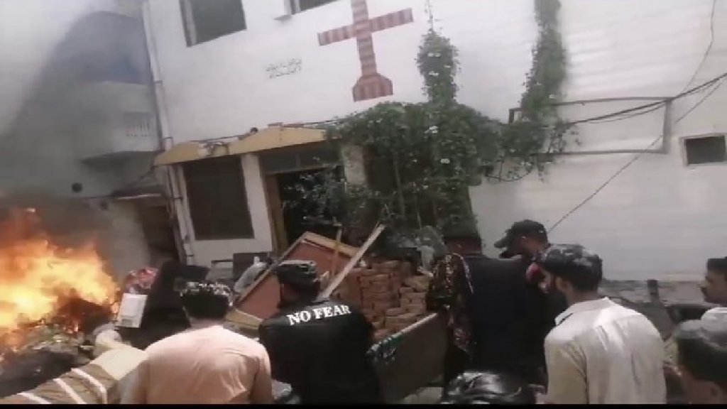 PAKISTAN, CHURCH, BLASPHEMY